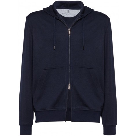 Brunello Cucinelli Hooded Sweatshirt With Zipper