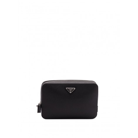 Prada Saffiano Leather Clutch