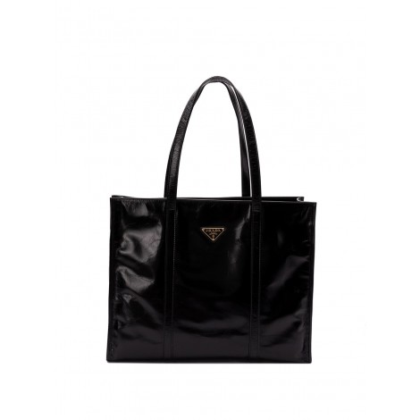 Prada Large Leather Tote Bag