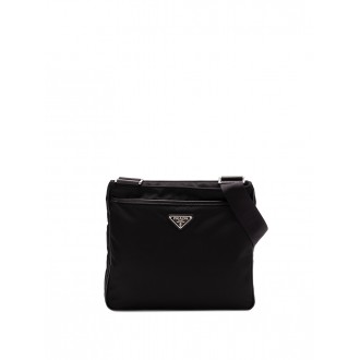 Prada Re-Nylon And Saffiano Leather Shoulder Bag