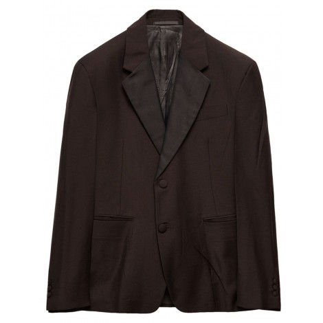 Prada Single-Breasted Mohair Wool Jacket