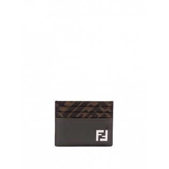 Fendi `Ff Squared` Card Holder