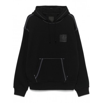 Givenchy Boxy Fit Hoodie With Pocket Base