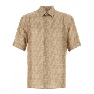 Fendi Logo Short Sleeve Shirt