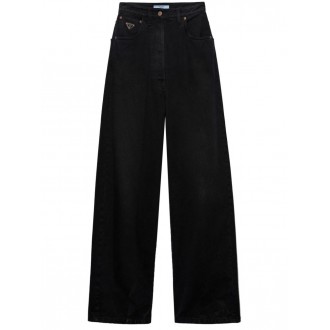 Prada Wide Leg Jeans