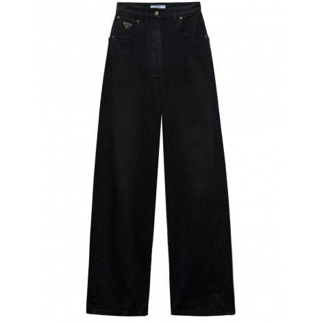 Prada Wide Leg Jeans