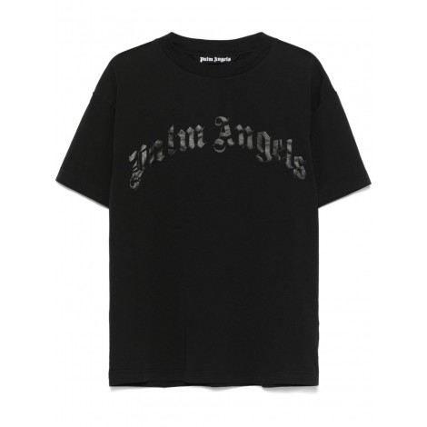 Palm Angels `Curved Logo` T-Shirt