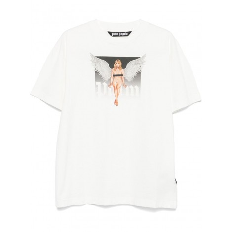 Palm Angels `Crystal Pin Up` T-Shirt