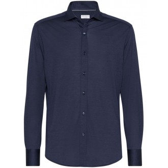 Brunello Cucinelli Shirt With Spread Collar