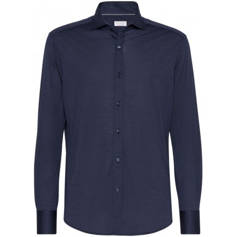 Brunello Cucinelli Shirt With Spread Collar