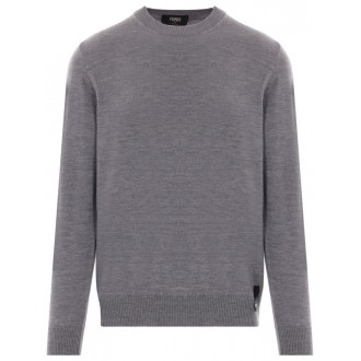 Fendi `Ff` Crew-Neck Sweater