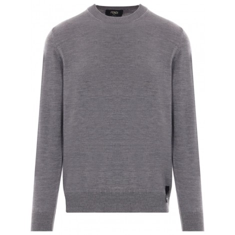 Fendi `Ff` Crew-Neck Sweater