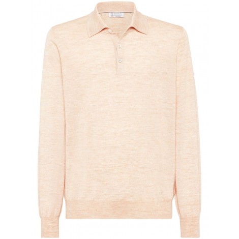 Brunello Cucinelli Long Sleeve Polo-Neck Sweater