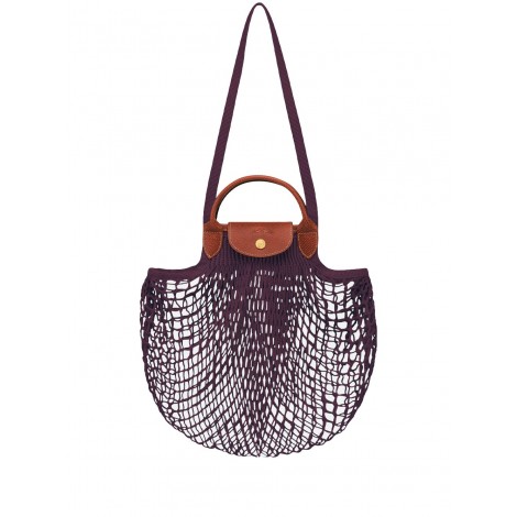 Longchamp `Le Pliage Filet` Large Mesh Bag