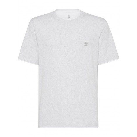 Brunello Cucinelli Short Sleeve Crew-Neck T-Shirt