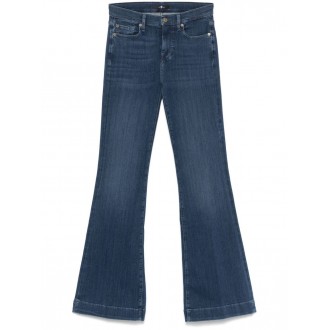 7 For All Mankind `Dojo Tailorless Neptune` Jeans