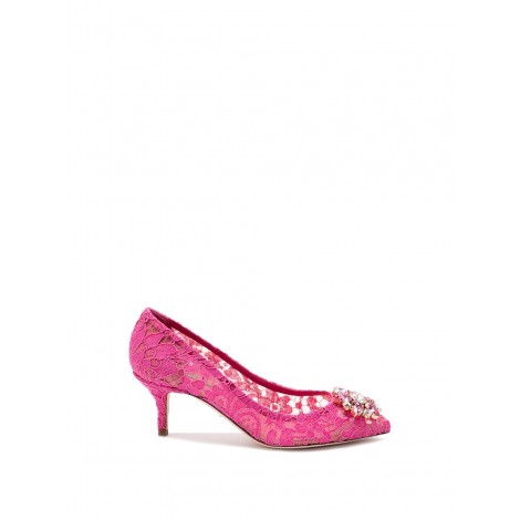 Dolce & Gabbana `Rainbow` Pumps With Brooch Detailing