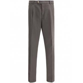 Brunello Cucinelli Garment-Dyed Leisure Fit Pants