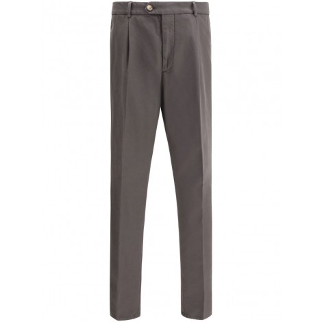 Brunello Cucinelli Garment-Dyed Leisure Fit Pants