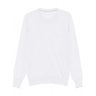 Brunello Cucinelli Long Sleeve Crew-Neck Sweater