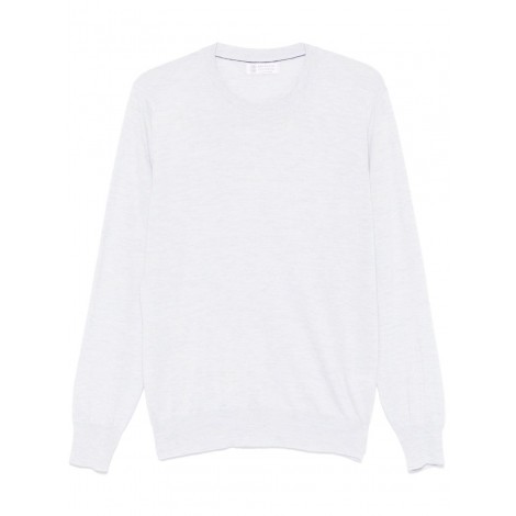 Brunello Cucinelli Long Sleeve Crew-Neck Sweater