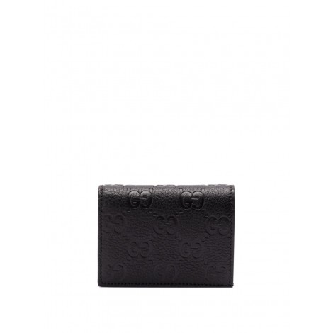 Gucci `Gg Emblem` Mini Wallet