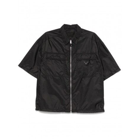 Prada Short-Sleeve Re-Nylon Shirt