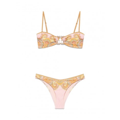 Zimmermann `Maxine` Knot Trim Bikini