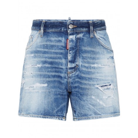 Dsquared2 `Light Scarface Wash Bro` Shorts