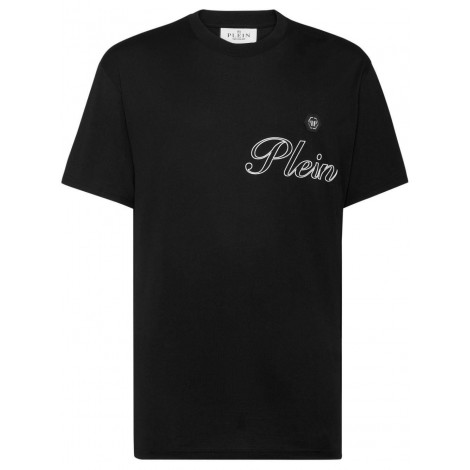 Philipp Plein Short Sleeve Round-Neck T-Shirt