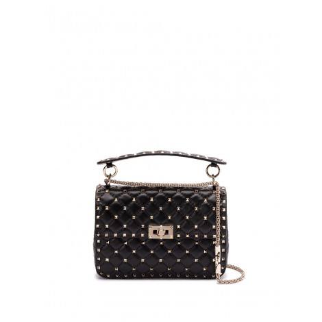 Valentino Garavani `Rockstud Spike` Medium Shoulder Bag