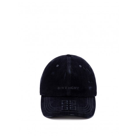 Givenchy Curved Cap With Debossed Puffy `4G`