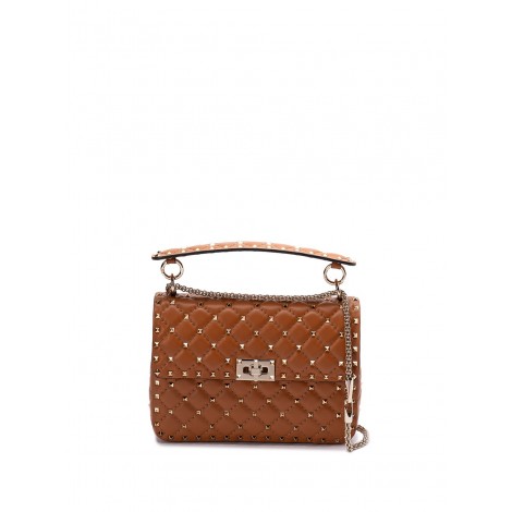 Valentino Garavani `Rockstud Spike` Medium Shoulder Bag