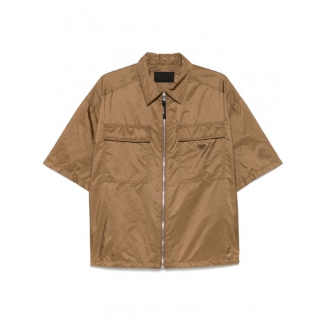 Prada Short-Sleeve Re-Nylon Shirt