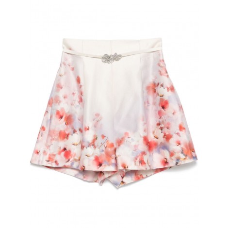 Zimmermann `Crush` Flat Front Short