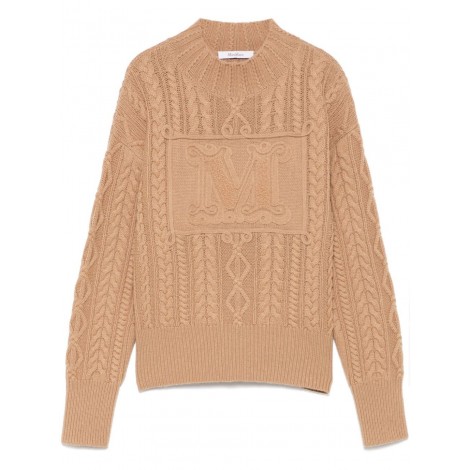 Max Mara `Miranda` Round-Neck Sweater