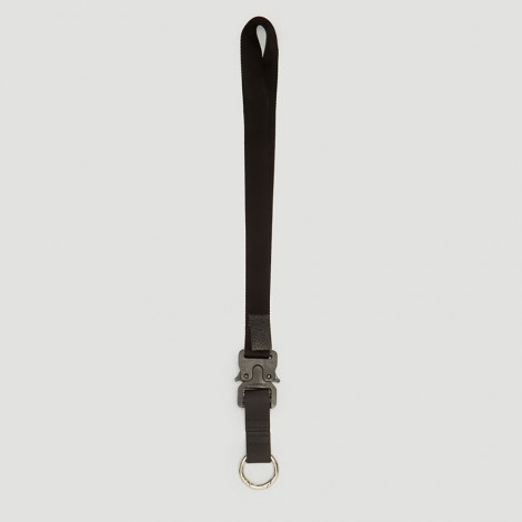 Rollercoaster Buckle Lanyard in Black