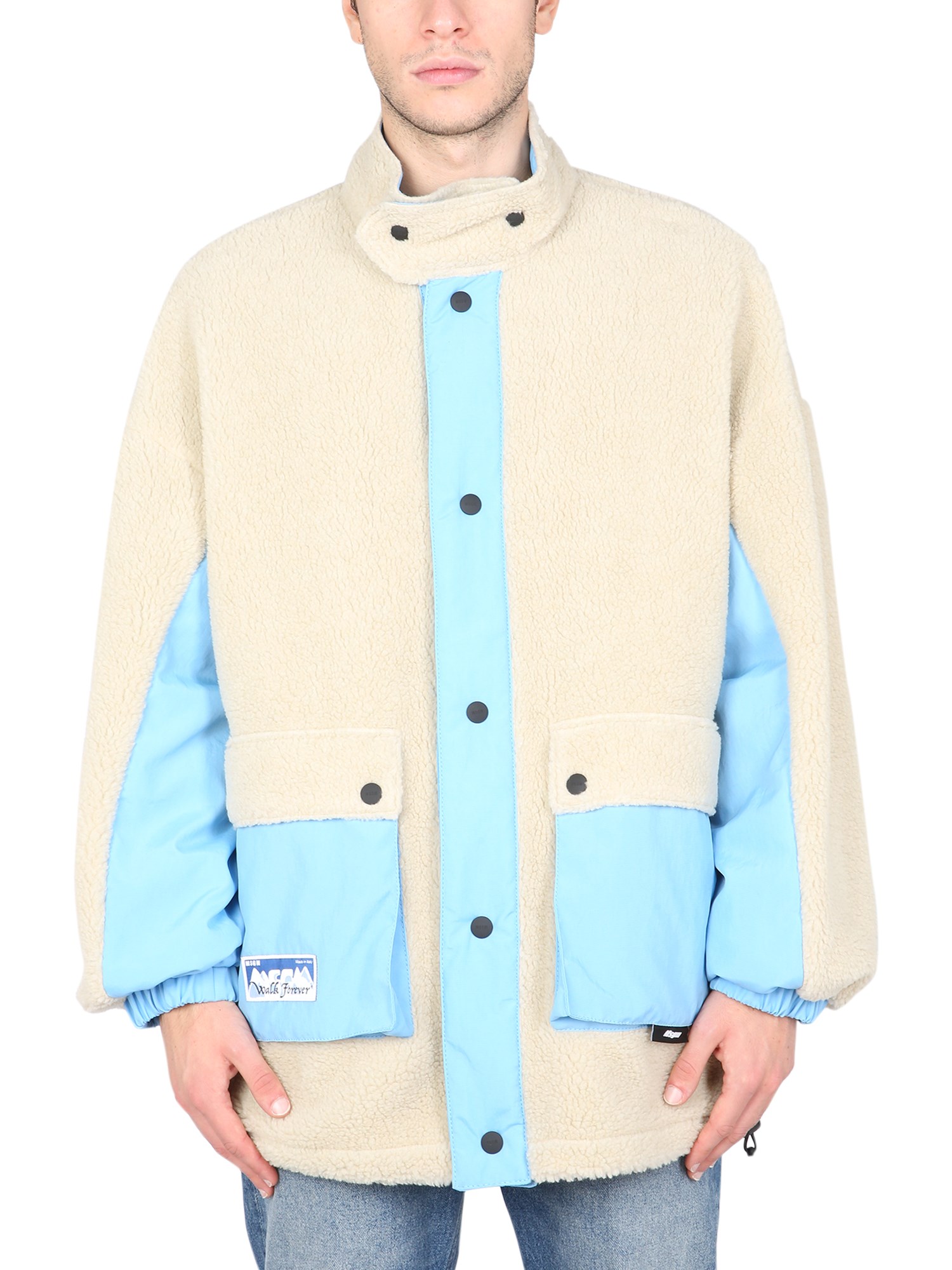 reversible sherpa jacket