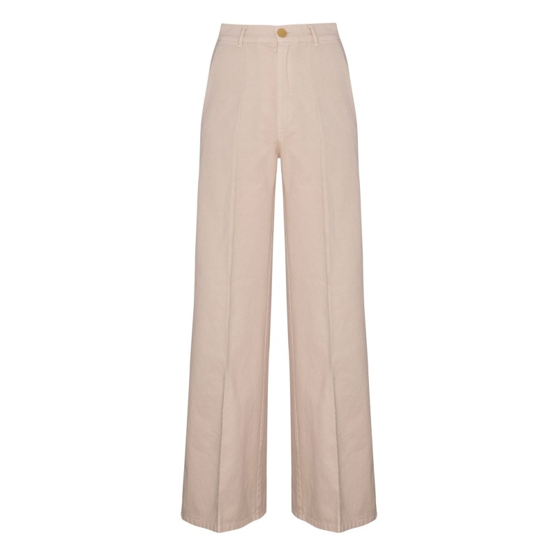 apricot wide leg trousers