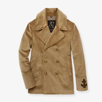 Peacoat Amalfi Gold In Men's Velvet