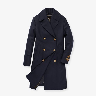 Long Peacoat Calliope In Women's Moleskin