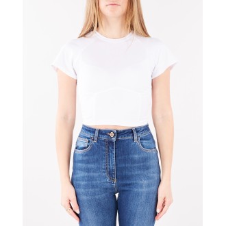 HINNOMINATE T-shirt crop con logo Hinnominate