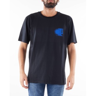 DANILO PAURA T-shirt con logo e stampa sul retro Danilo Paura