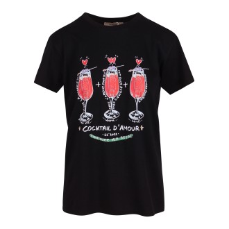 Alessandro Enriquez 'Cocktail D'Amour' Cotton T-Shirt M