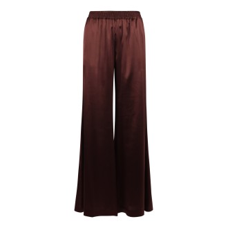 Gianluca Capannolo 'Antonia' Wide Silk Trousers 42