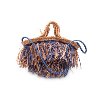 Made For A Woman 'Dodo Xs' Raffia Tote Bag PIC