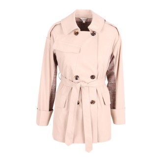 Jovonna London 'Giza' Polyester Trench Coat L