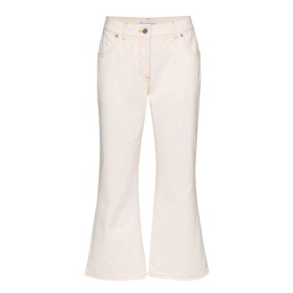 JW ANDERSON Jeans vita alta svasati