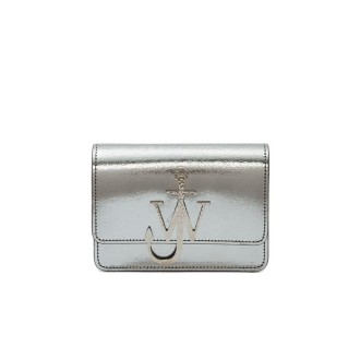 JW ANDERSON Borsa Anchor Logo argento