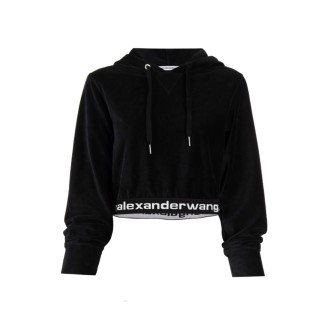 ALEXANDER WANG Felpa con cappuccio